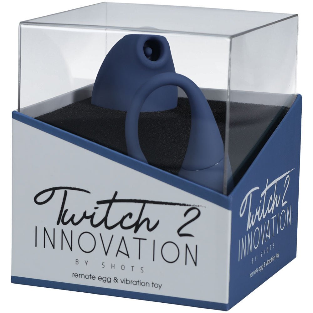 Twitch 2 - - clitoral & g-spot vibrator -  box side view | Flirtybay.com.au